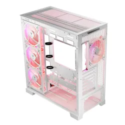 Obudowa Modecom Volcano Space Apex ARGB MIDI Biała | PartsPC.pl