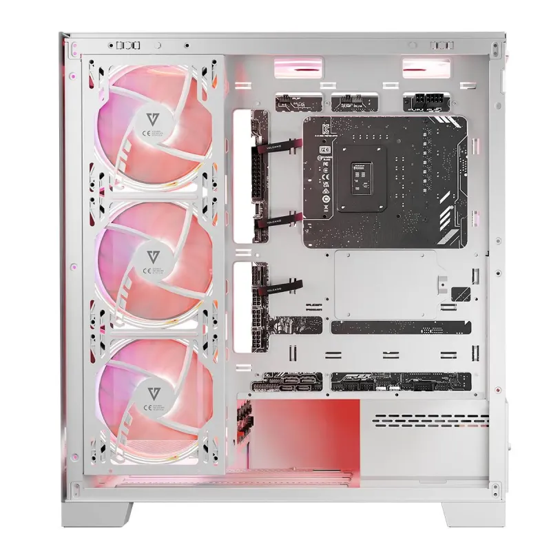 Obudowa Modecom Volcano Space Apex ARGB MIDI Biała | PartsPC.pl