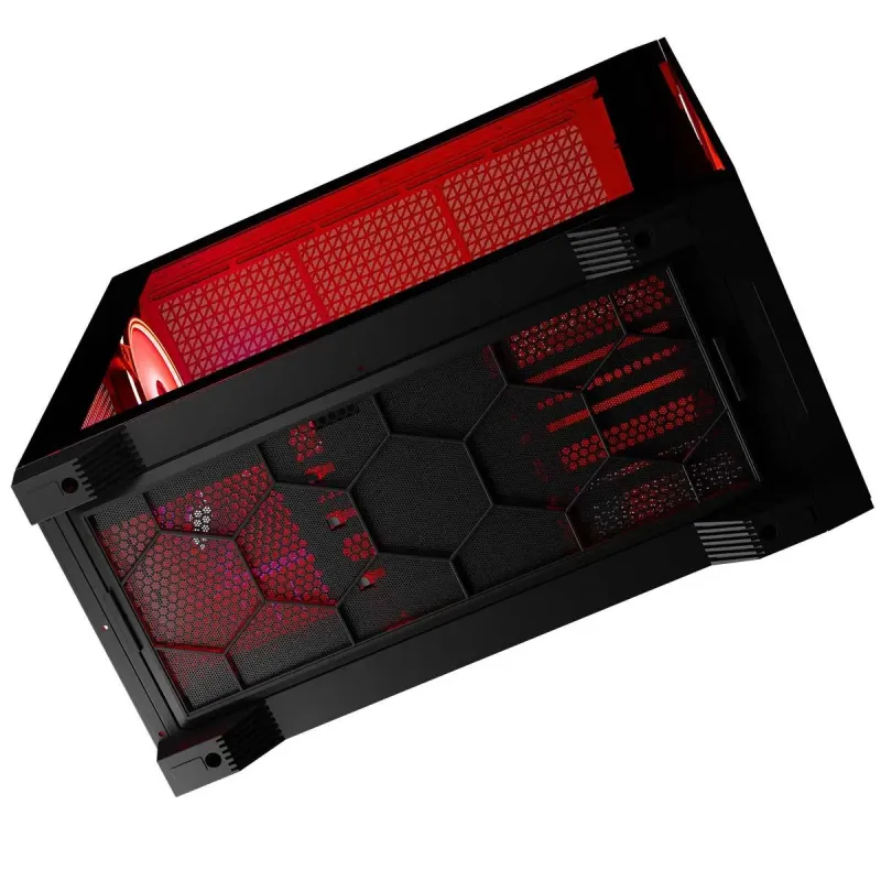 Obudowa Modecom Volcano Expanse T APEX ARGB MIDI Czarna | PartsPC.pl