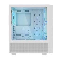 Obudowa Modecom BREEZE ARGB FLOW Midi USB Type C, biała | PartsPC.pl