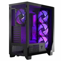 Obudowa Modecom Volcano Perun APEX ARGB MIDI, Czarna | PartsPC.pl