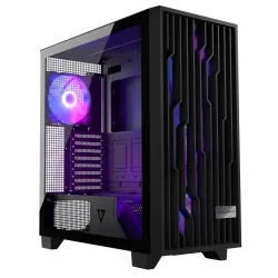 Obudowa Modecom Volcano Perun APEX ARGB MIDI, Czarna | PartsPC.pl