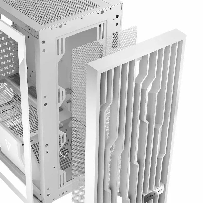 Obudowa Modecom Volcano Perun APEX ARGB MIDI, Biała | PartsPC.pl