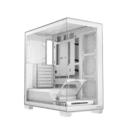 Obudowa Modecom Volcano Stellar ARGB MIDI NF, biała | PartsPC.pl