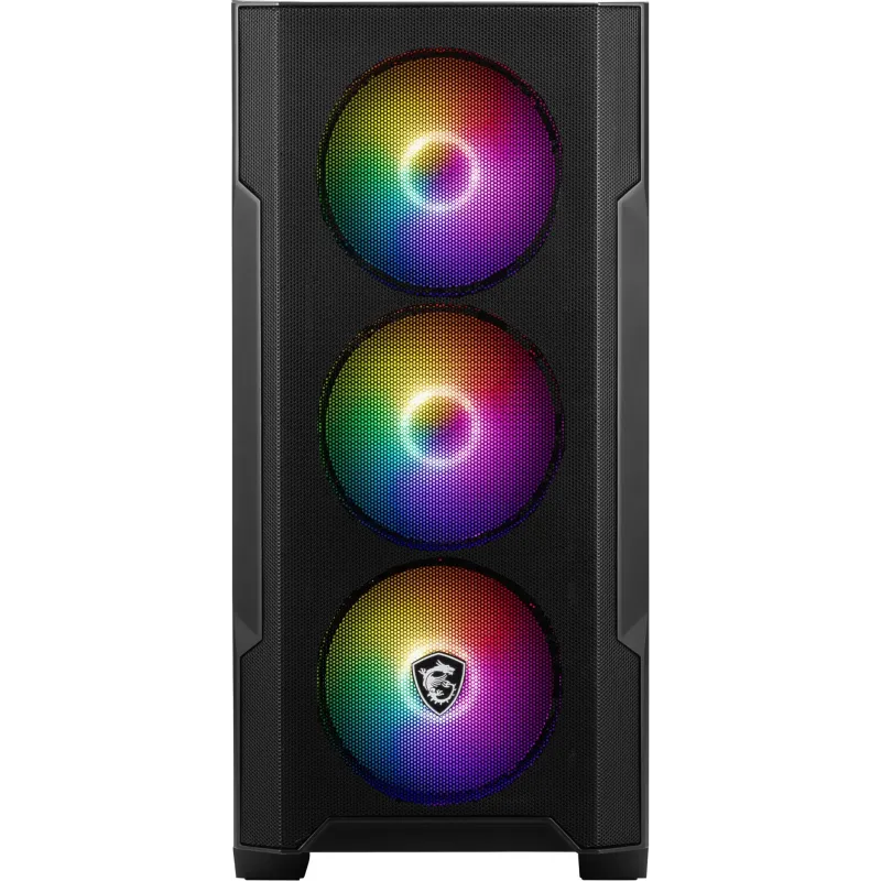 Obudowa MSI MAG FORGE M100R mATX z oknem, bez zasilacza | PartsPC.pl