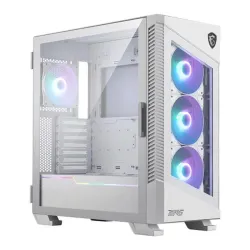 Obudowa MSI MPG VELOX 100R WHITE ATX Midi z oknem, bez | PartsPC.pl