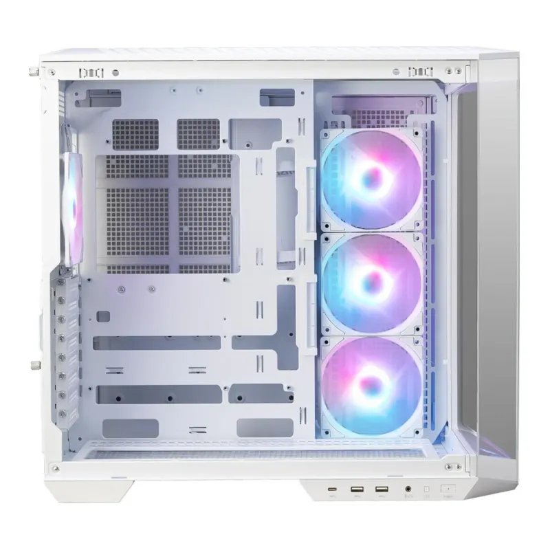 Obudowa MSI MAG PANO 100R PZ WHITE ATX Midi z oknem, bez | PartsPC.pl