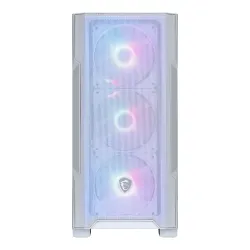 Obudowa MSI MAG FORGE M100R WHITE mATX z oknem, bez... | PartsPC.pl