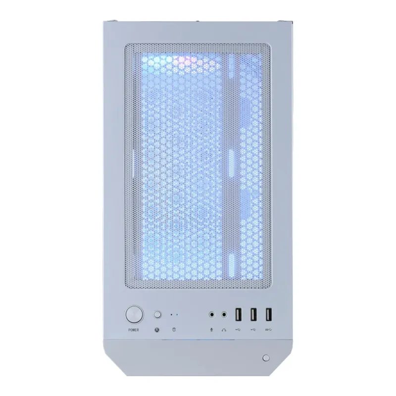 Obudowa MSI MAG FORGE M100R WHITE mATX z oknem, bez... | PartsPC.pl