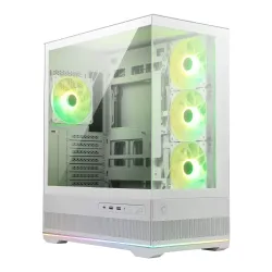 Obudowa MSI MAG PANO 110R PZ WHITE ATX Midi z oknem, bez | PartsPC.pl