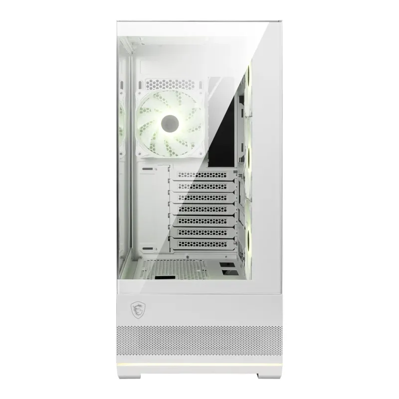Obudowa MSI MAG PANO 110R PZ WHITE ATX Midi z oknem, bez | PartsPC.pl