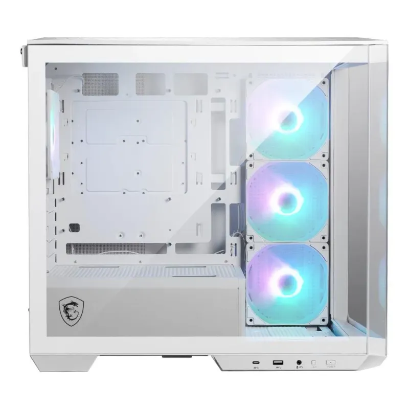 Obudowa MSI MAG PANO M100R PZ WHITE M-ATX Micro Tower z | PartsPC.pl