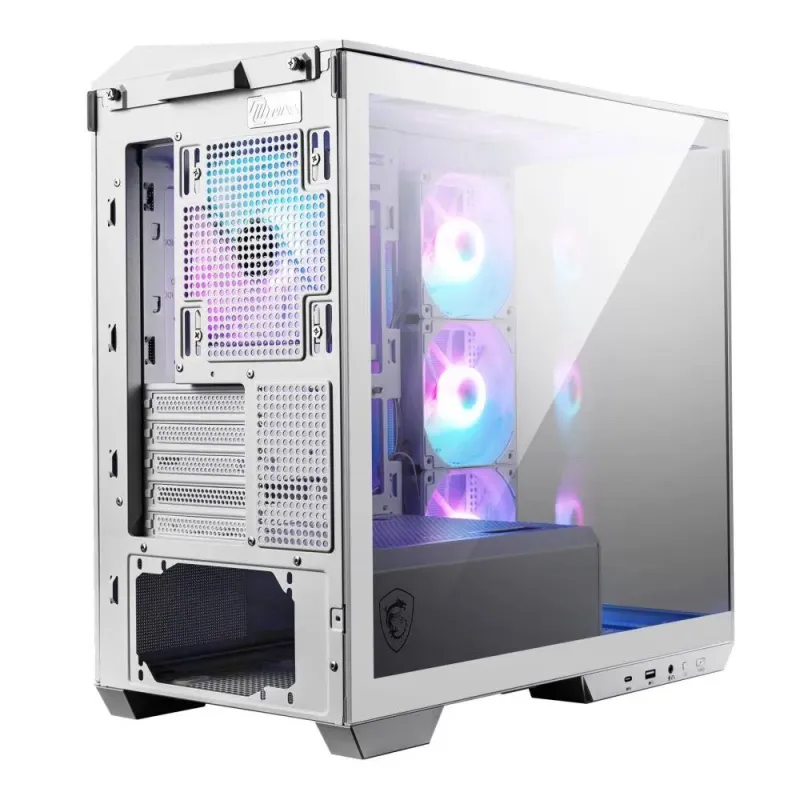 Obudowa MSI MAG PANO M100R PZ WHITE M-ATX Micro Tower z | PartsPC.pl