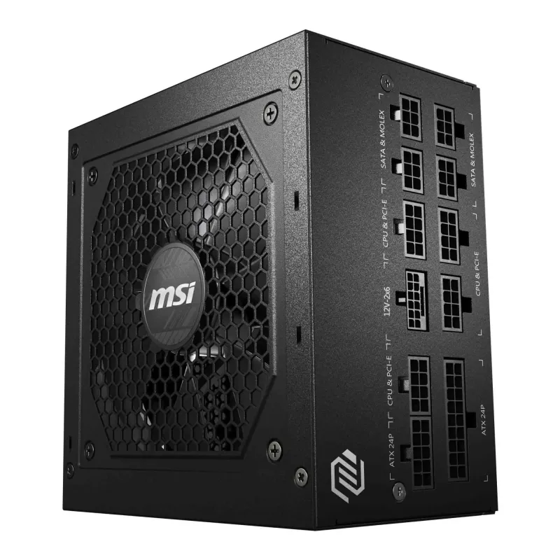 Zasilacz MSI MAG A850GL PCIE5 II 850W 120mm 80plus Gold | PartsPC.pl