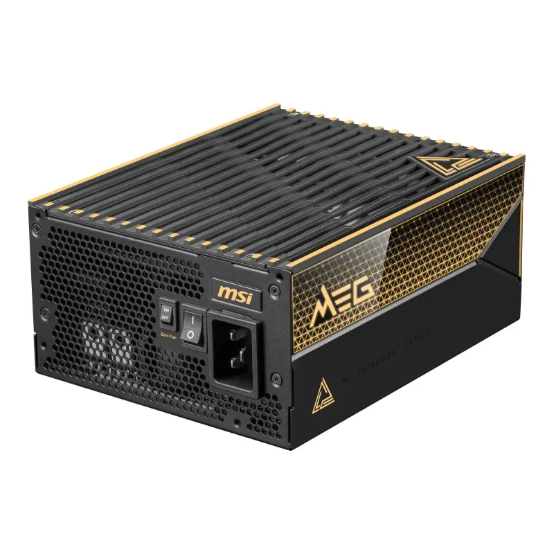 Zasilacz MSI MEG Ai1600T PCIE5 1600W 135mm 80plus | PartsPC.pl