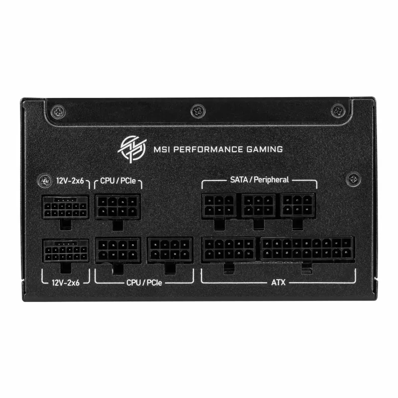 Zasilacz MSI MPG A1250GS PCIE5 1250W 135mm 80plus Gold | PartsPC.pl