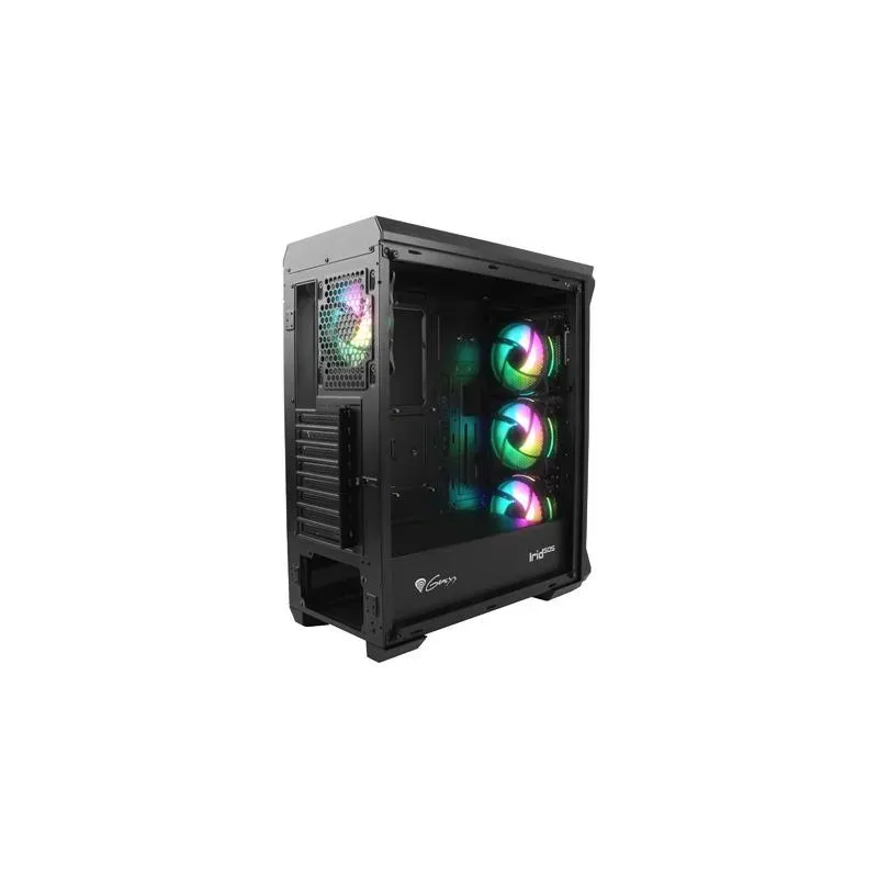 Obudowa Genesis Irid 505 ATX Midi (z oknem, USB 3.0) ARGB | PartsPC.pl