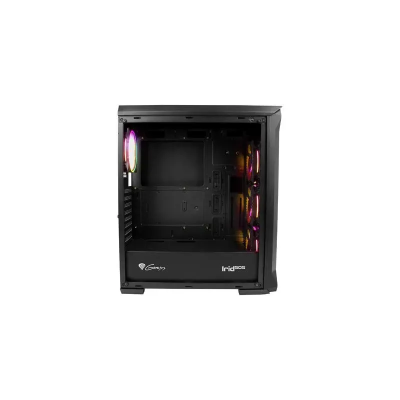 Obudowa Genesis Irid 505 ATX Midi (z oknem, USB 3.0) ARGB | PartsPC.pl