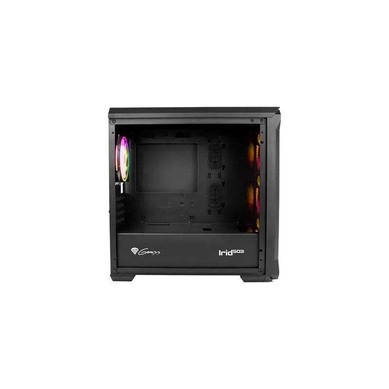 Obudowa Genesis Irid 503 ATX Micro (z oknem, USB 3.0) | PartsPC.pl