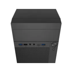 Obudowa Natec Helix USB-C MATX Mini Tower czarna | PartsPC.pl