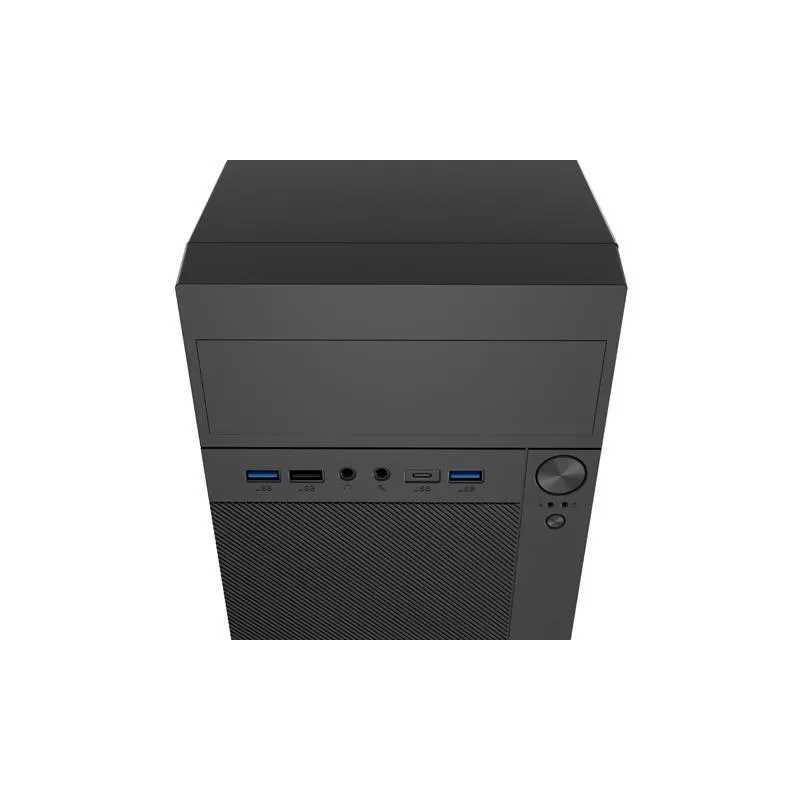 Obudowa Natec Helix USB-C MATX Mini Tower czarna | PartsPC.pl