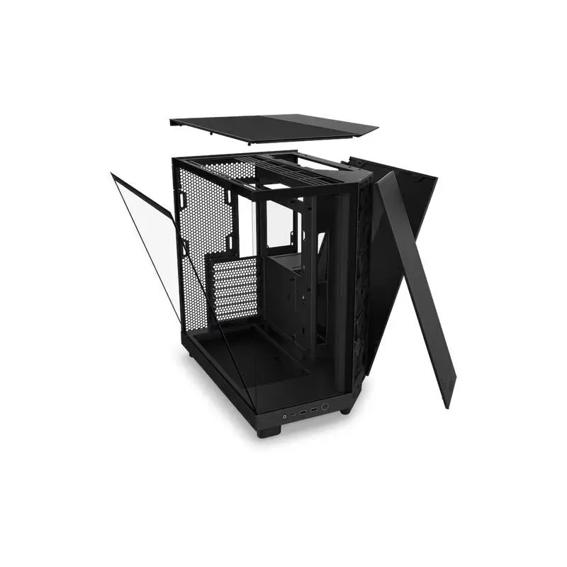 Obudowa NZXT H6 Flow Midi Tower czarna z oknem | PartsPC.pl