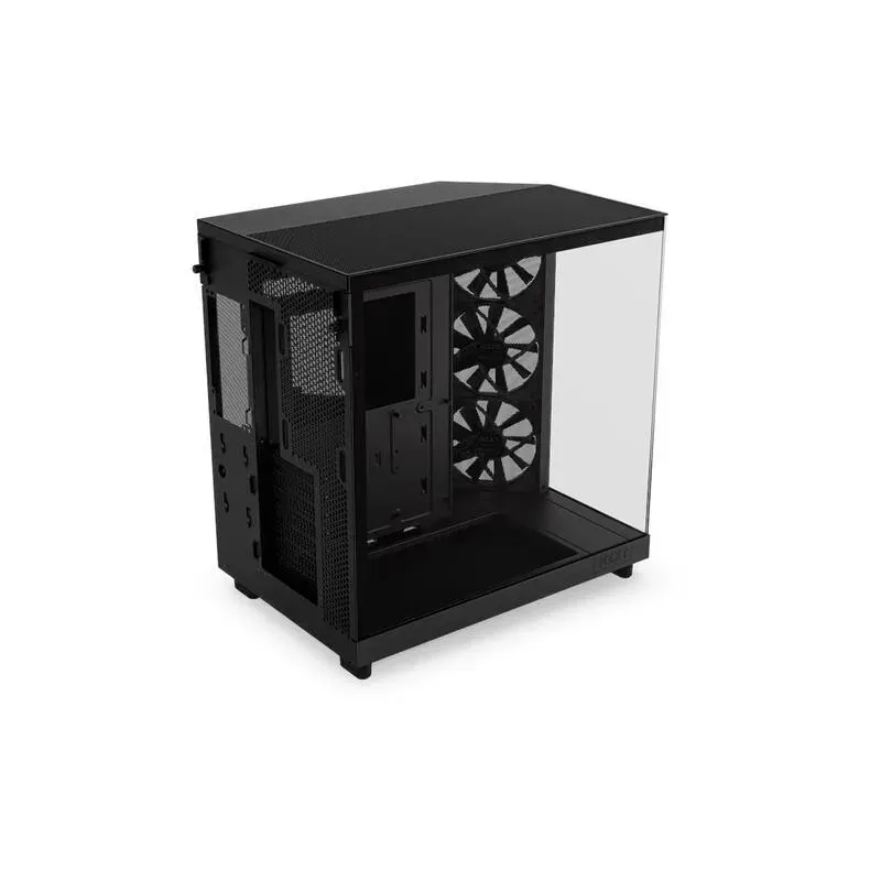 Obudowa NZXT H6 Flow Midi Tower czarna z oknem | PartsPC.pl