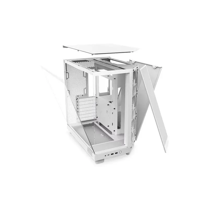 Obudowa NZXT H6 Flow Midi Tower biała z oknem | PartsPC.pl