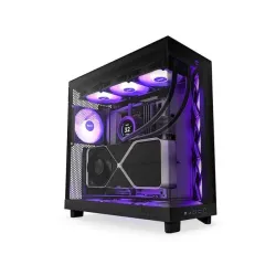 Obudowa NZXT H6 Flow RGB Midi Tower czarna z oknem | PartsPC.pl