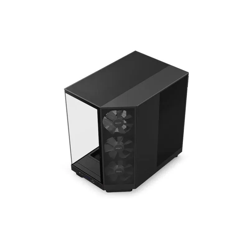 Obudowa NZXT H6 Flow RGB Midi Tower czarna z oknem | PartsPC.pl