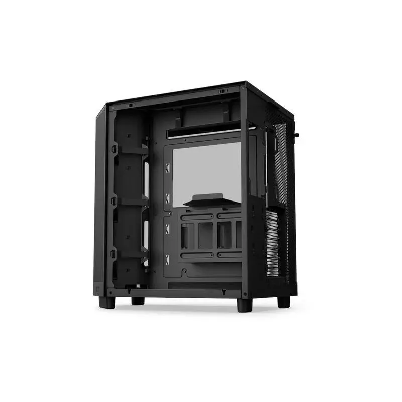 Obudowa NZXT H6 Flow RGB Midi Tower czarna z oknem | PartsPC.pl