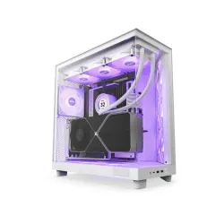 Obudowa NZXT H6 Flow RGB Midi Tower biała z oknem | PartsPC.pl