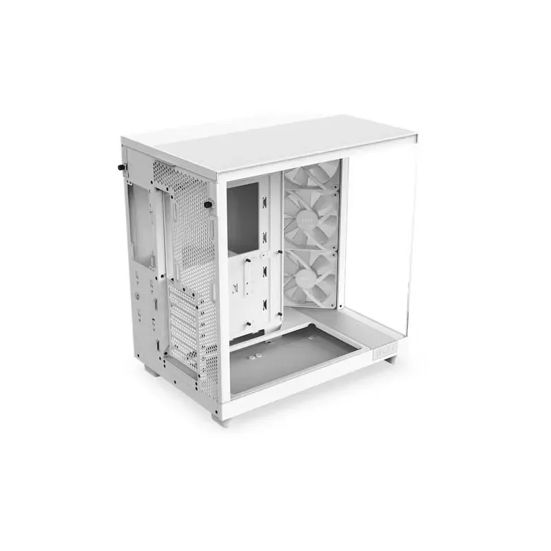 Obudowa NZXT H6 Flow RGB Midi Tower biała z oknem | PartsPC.pl