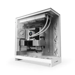 Obudowa NZXT H9 Flow (2025) Midi Tower z oknem biała | PartsPC.pl