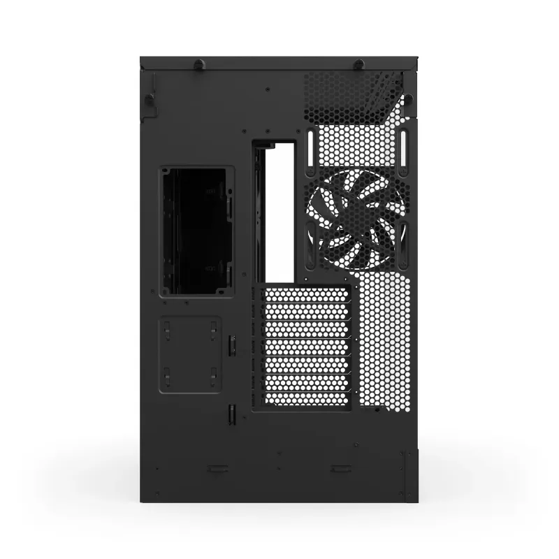 Obudowa NZXT H9 Flow (2025) Midi Tower z oknem czarna | PartsPC.pl