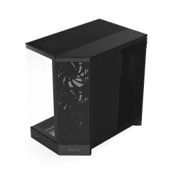 Obudowa NZXT H9 Flow (2025) Midi Tower z oknem czarna | PartsPC.pl