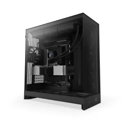 Obudowa NZXT H9 Flow (2025) Midi Tower z oknem czarna | PartsPC.pl
