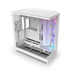 Obudowa NZXT H9 Flow RGB (2025) Midi Tower z oknem biała | PartsPC.pl
