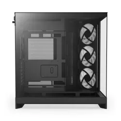 Obudowa NZXT H9 Flow RGB (2025) Midi Tower z oknem czarna | PartsPC.pl