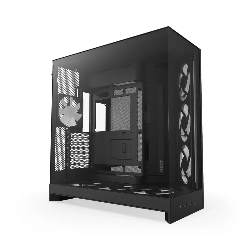 Obudowa NZXT H9 Flow RGB+ (2025) Midi Tower z oknem cz... | PartsPC.pl