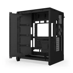 Obudowa NZXT H9 Flow RGB+ (2025) Midi Tower z oknem cz... | PartsPC.pl