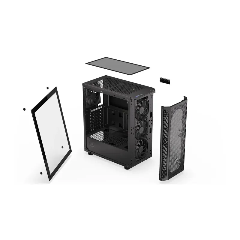 Obudowa Endorfy Signum 300 Air (EY2A005) czarna | PartsPC.pl