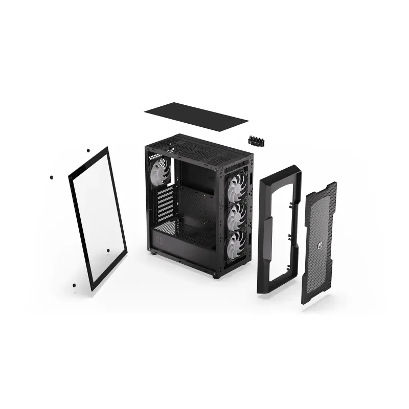 Obudowa Endorfy Regnum 400 ARGB czarny | PartsPC.pl