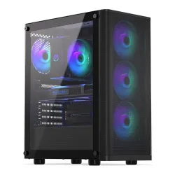 Obudowa Endorfy Ventum 200 ARGB czarna | PartsPC.pl