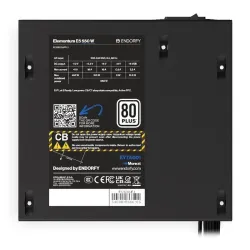 Zasilacz Endorfy Elementum E5 550W ATX 120mm 80 Plus aPFC | PartsPC.pl