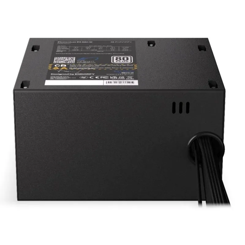 Zasilacz Endorfy Elementum E5 550W ATX 120mm 80 Plus aPFC | PartsPC.pl