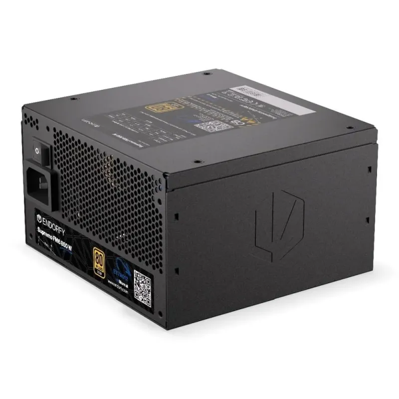 Zasilacz Endorfy Supremo FM6 850W ATX 120mm 80 Plus Gold | PartsPC.pl