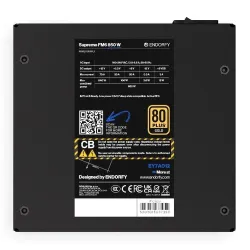 Zasilacz Endorfy Supremo FM6 850W ATX 120mm 80 Plus Gold | PartsPC.pl