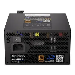 Zasilacz Endorfy Vero L6 Bronze 650W ATX 120mm 80 Plus | PartsPC.pl