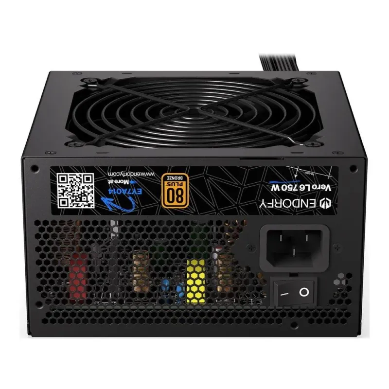 Zasilacz Endorfy Vero L6 Bronze 750W ATX 120mm 80 Plus | PartsPC.pl